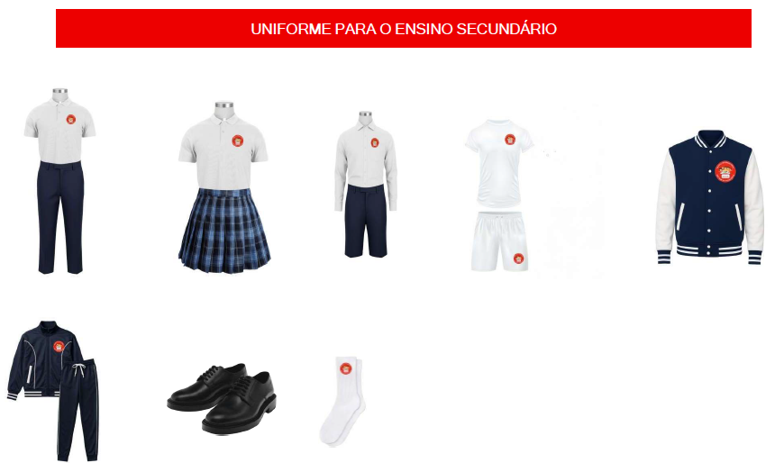 Uniformes da EICLCC